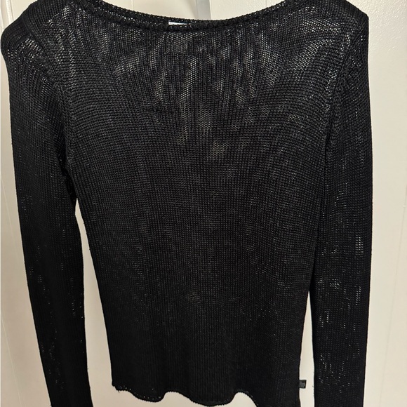 Calvin Klein Jeans Black Knit Top - Picture 1 of 5